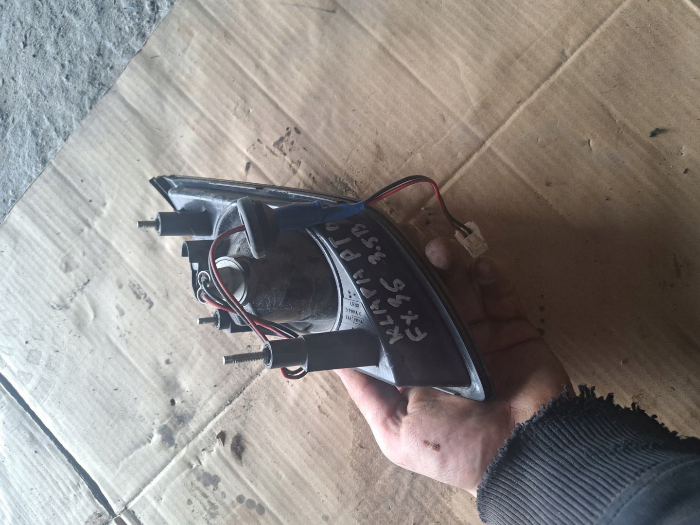 light bonnet right rear part INFINITI FX35 FX45