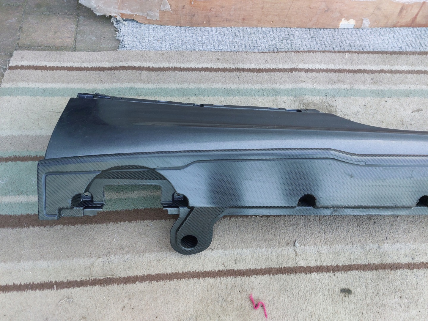 moulding threshold threshold right BENTLEY CONTINENTAL GT 21r SPEED CARBON LO7C