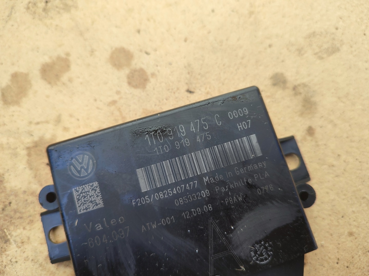 modulo parcheggio PDC VOLKSWAGEN VW e 03-06 1T0919475C