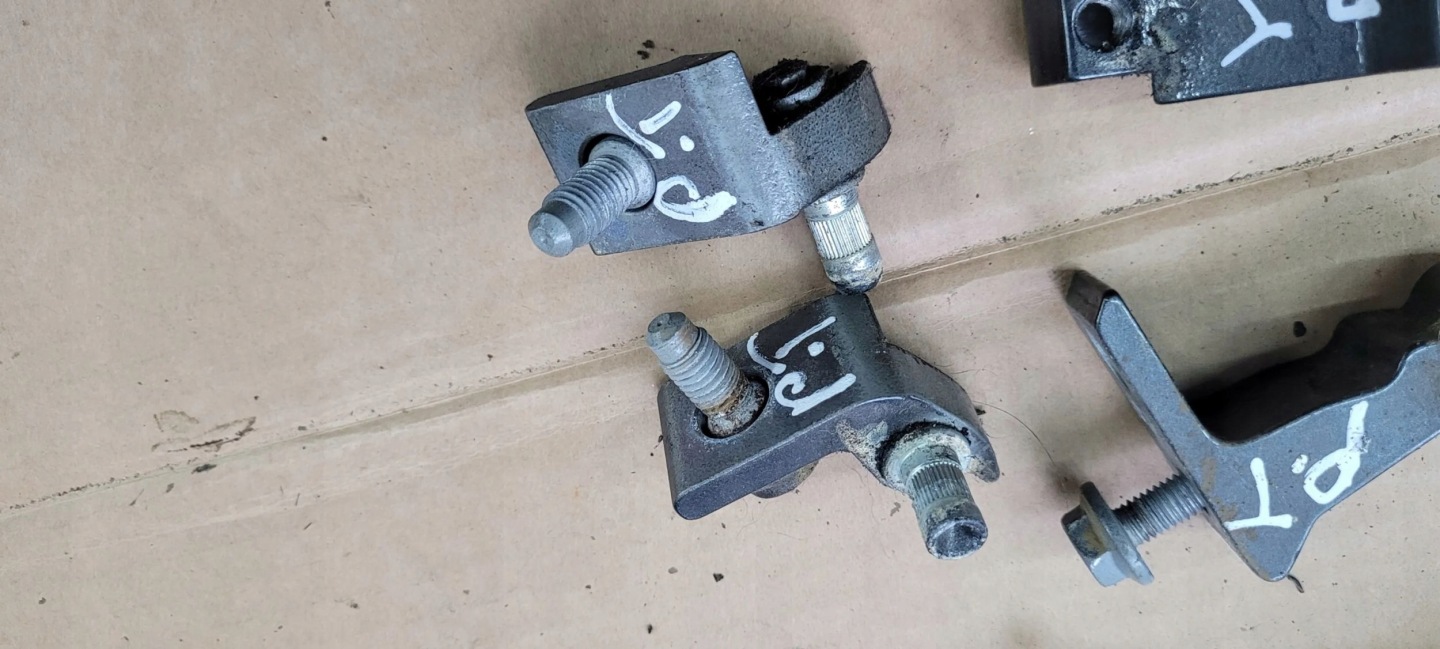 A6 C7 4G S6 hinge hinges door right right rear part LZ7S