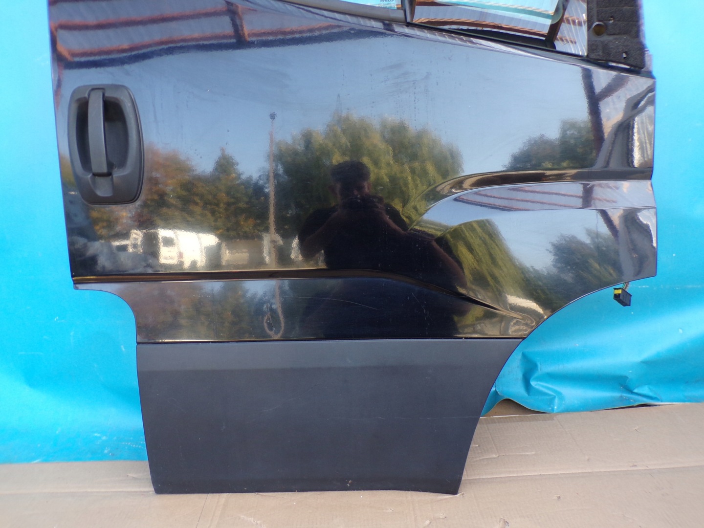 IVECO DAILY 2014- door front front right black,