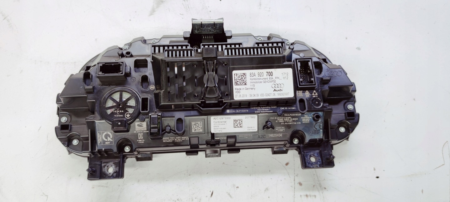 dials dials VIRTUAL COCKPIT AUDI Q3 83A920700