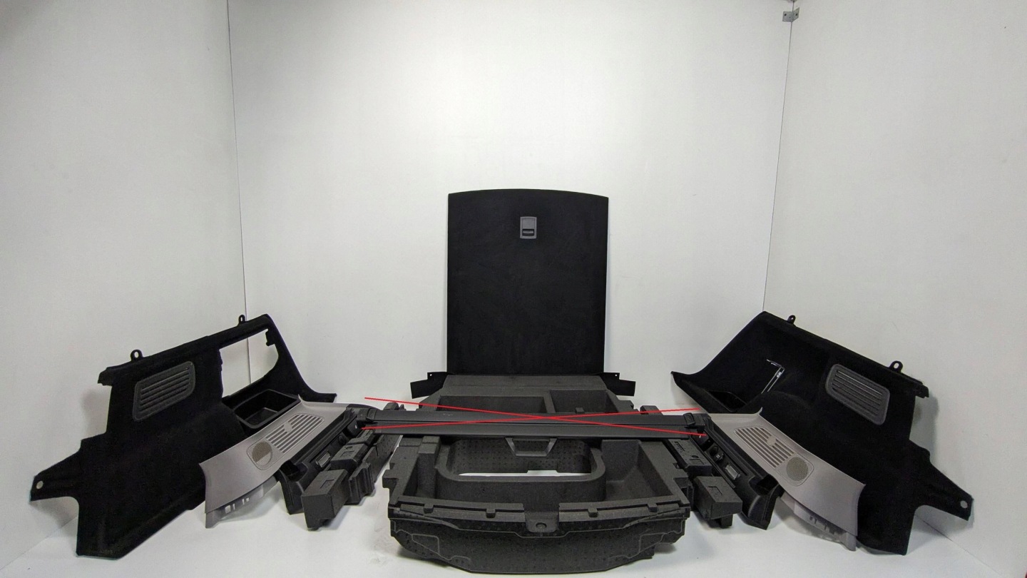 Alfa Romeo Stelvio boot upholstery carpet upholstery
