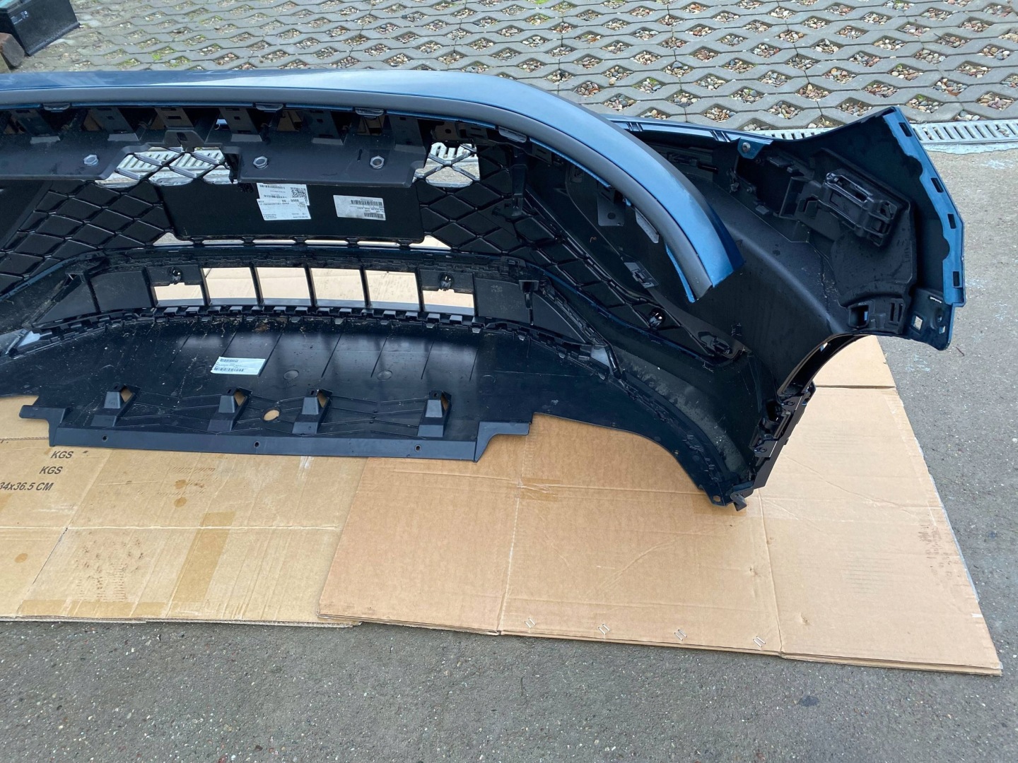 VW TAYRON II 57L R-LINE complete bumper front front LED PDC LP5J