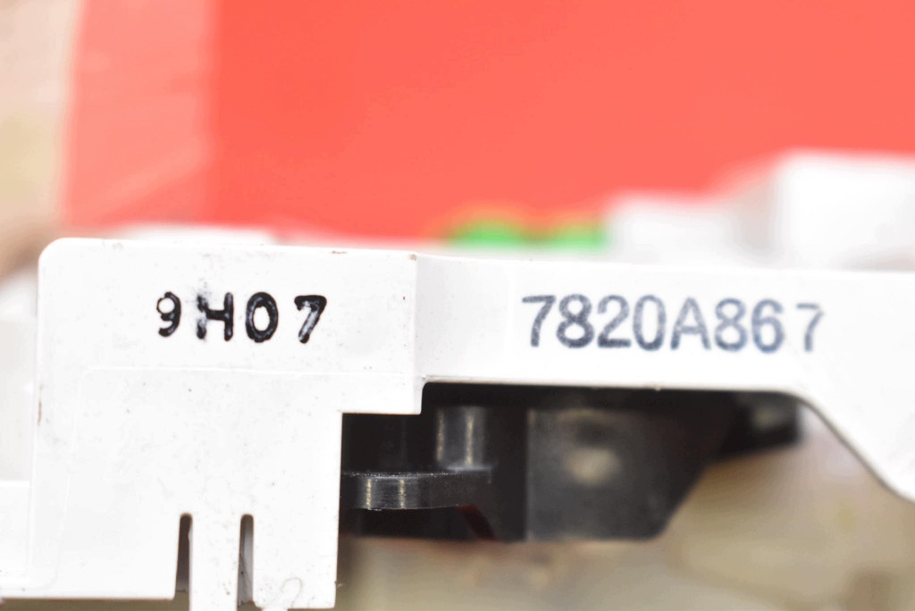 control panel air conditioning devices KLIMY 7820A867 MITSUBISHI SPACE STAR II LIFT 16-19