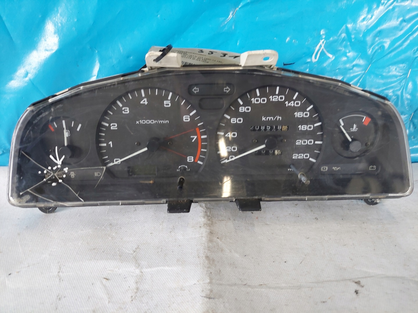 dials clock NISSAN 100NX 1.6 16V 70Y12