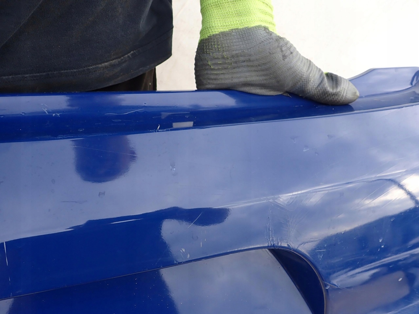 VW FOX 03- bumper rear part rear