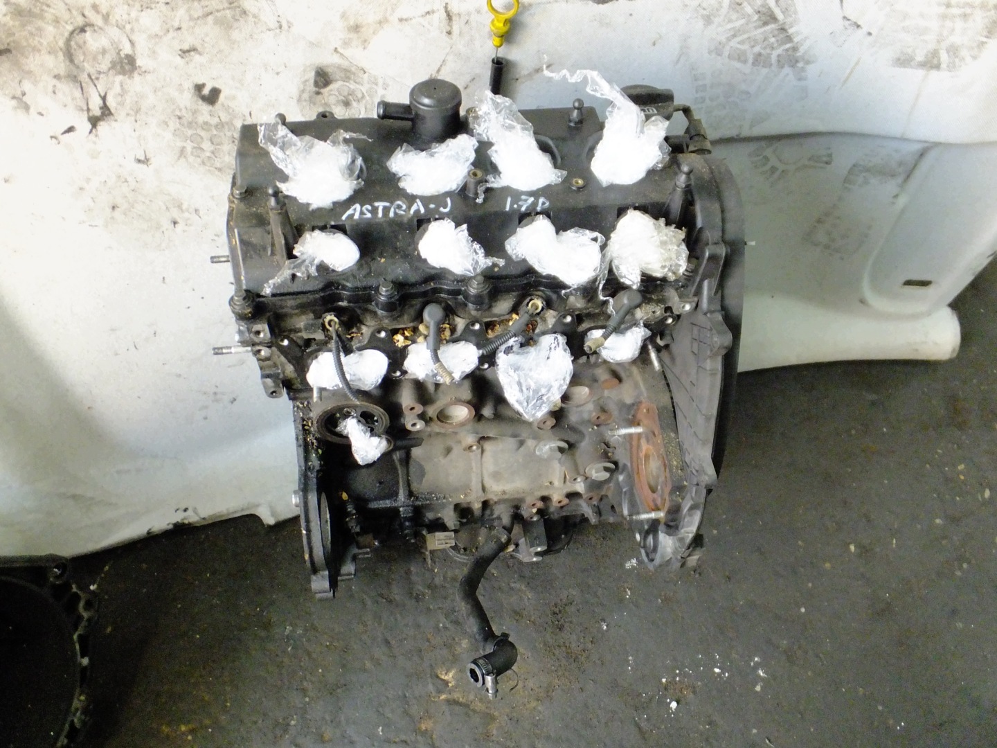 engine opel astra J IV 1,7 cdti A17DTR