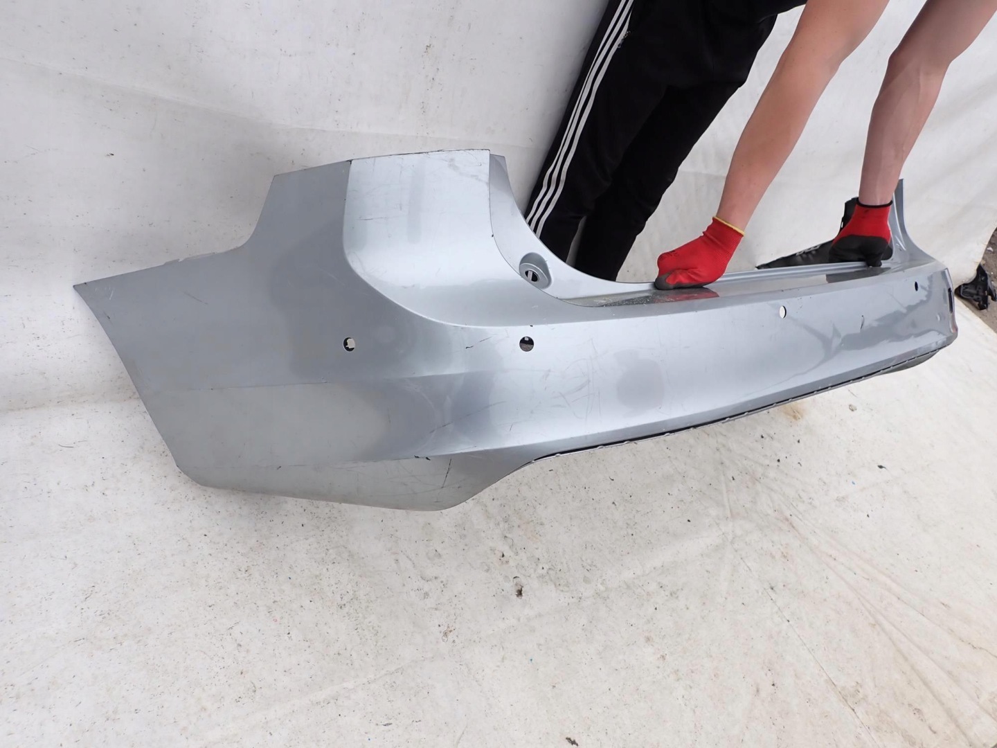 VOLVO V90 16-> bumper rear part rear 6XPDC