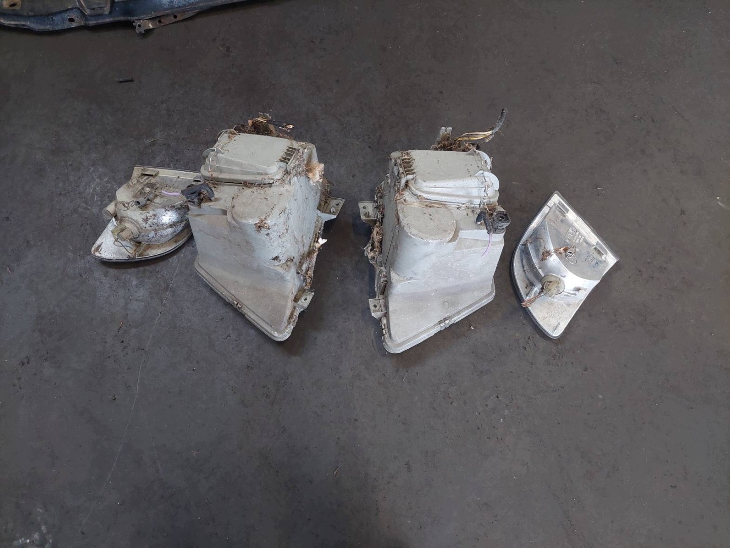 complete front bonnet bumper light MERCEDES-BENZ VITO W638