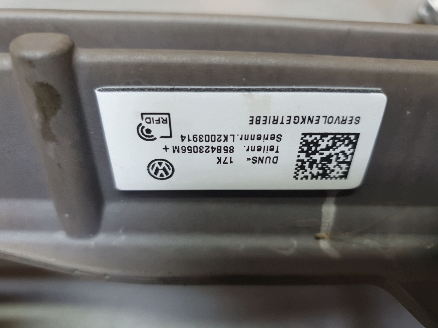 Audi SQ6 e-tron direction crémaillère direction 85B423105B 85B423056M
