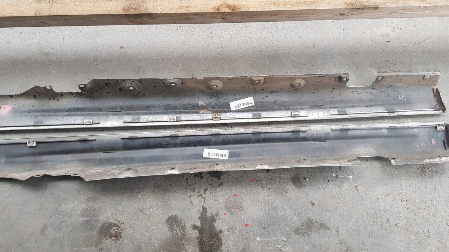 BMW E46 moulding threshold left right TITANSILBER