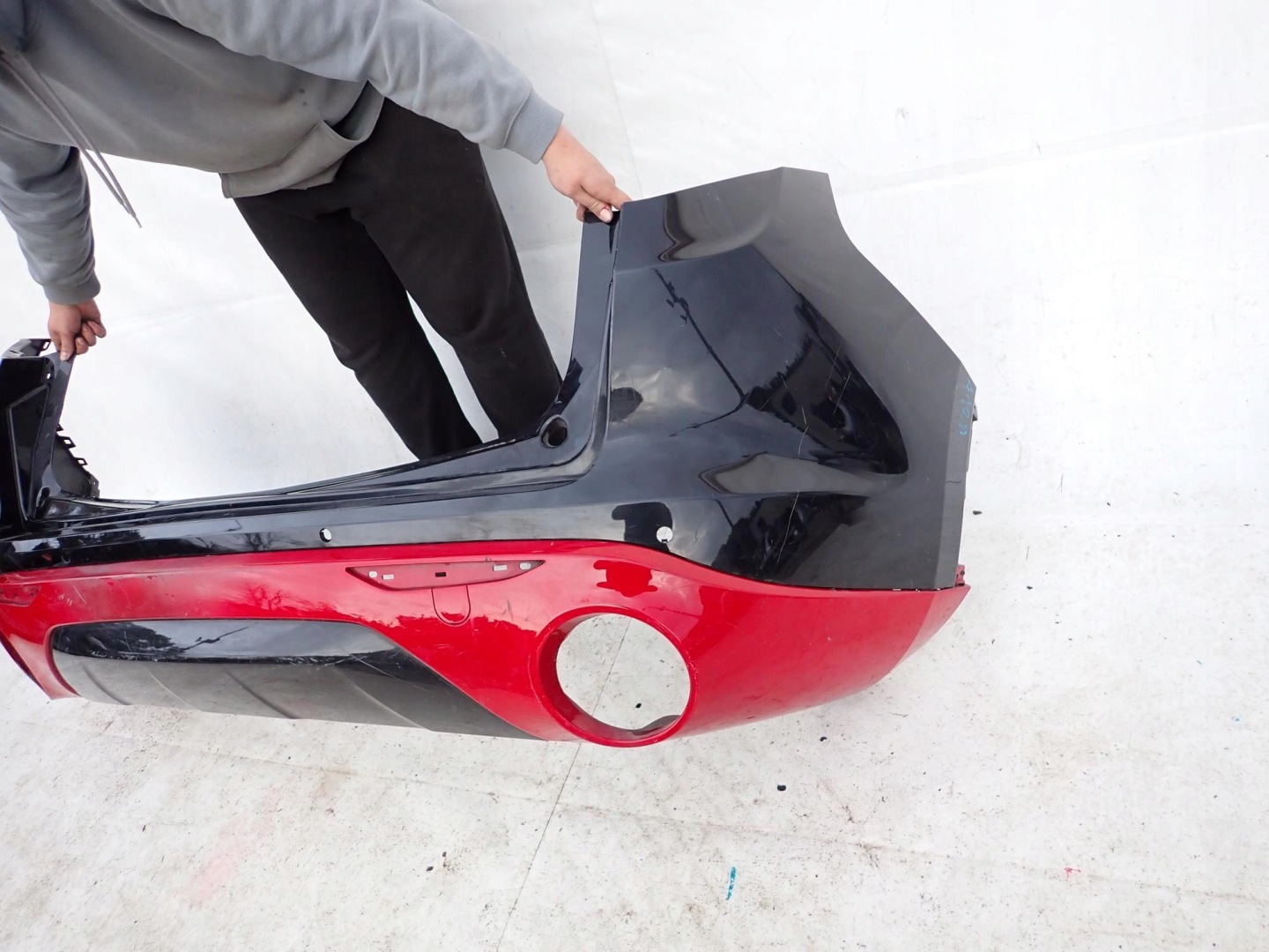 ALFA ROMEO STELVIO 16-> bumper rear part rear PDC