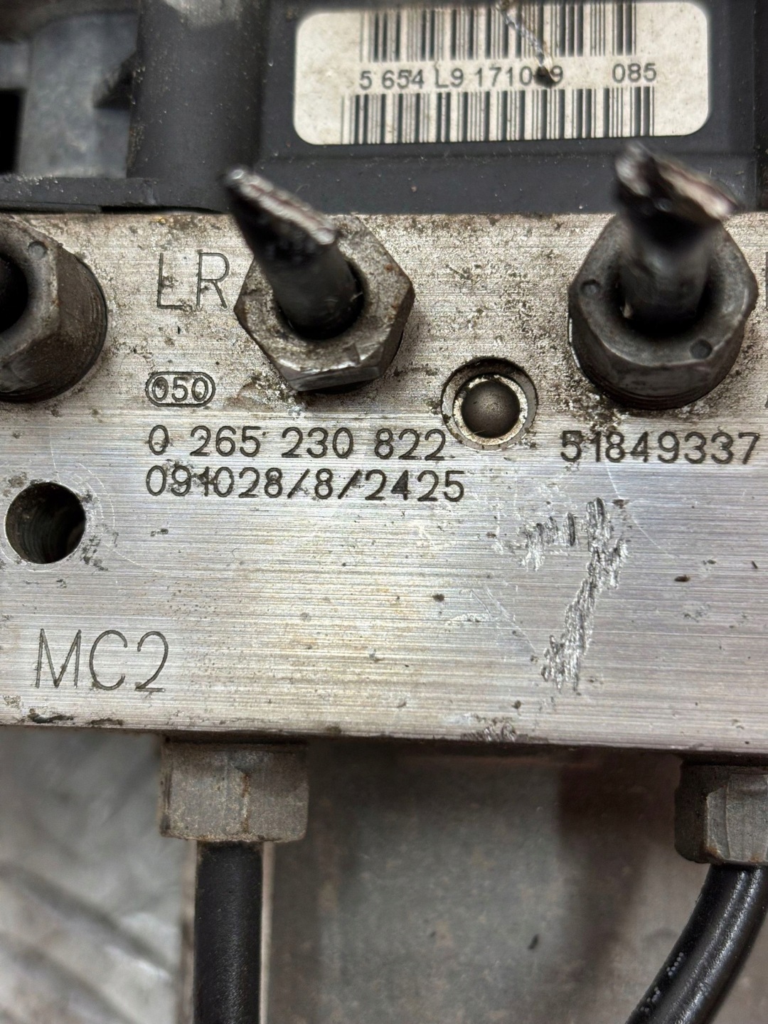 Pompa ABS FIAT 500 07- 0265230822