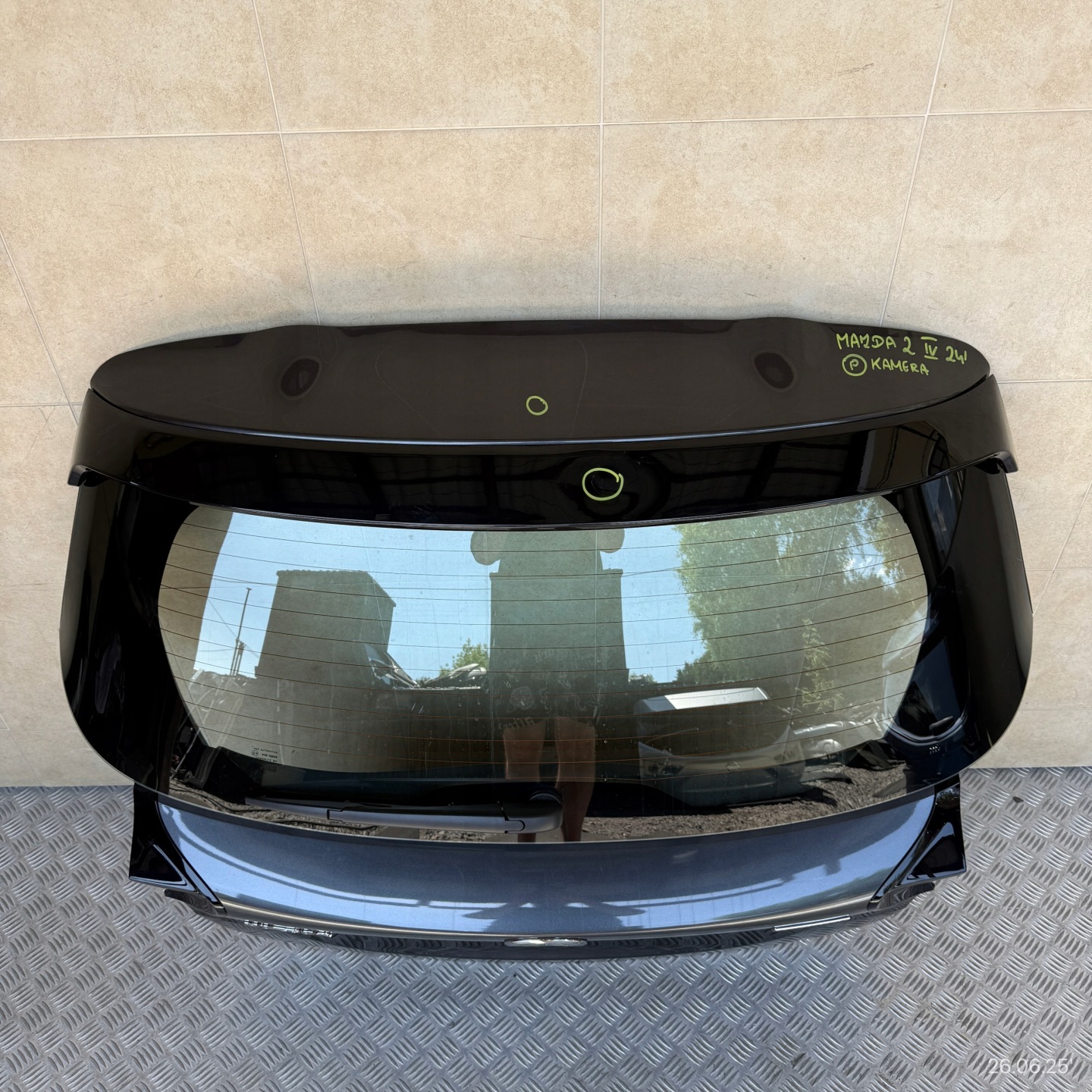 boot doors complete MAZDA 2 IV 2024 ROK KAMERA