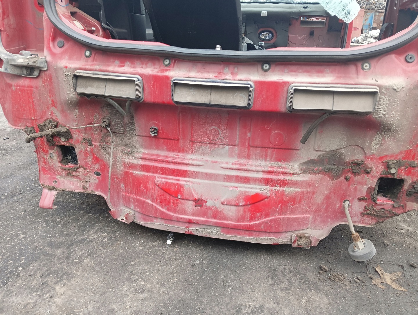 rear panel rear SKODA CITIGO (2011-2015) 3D LY3D