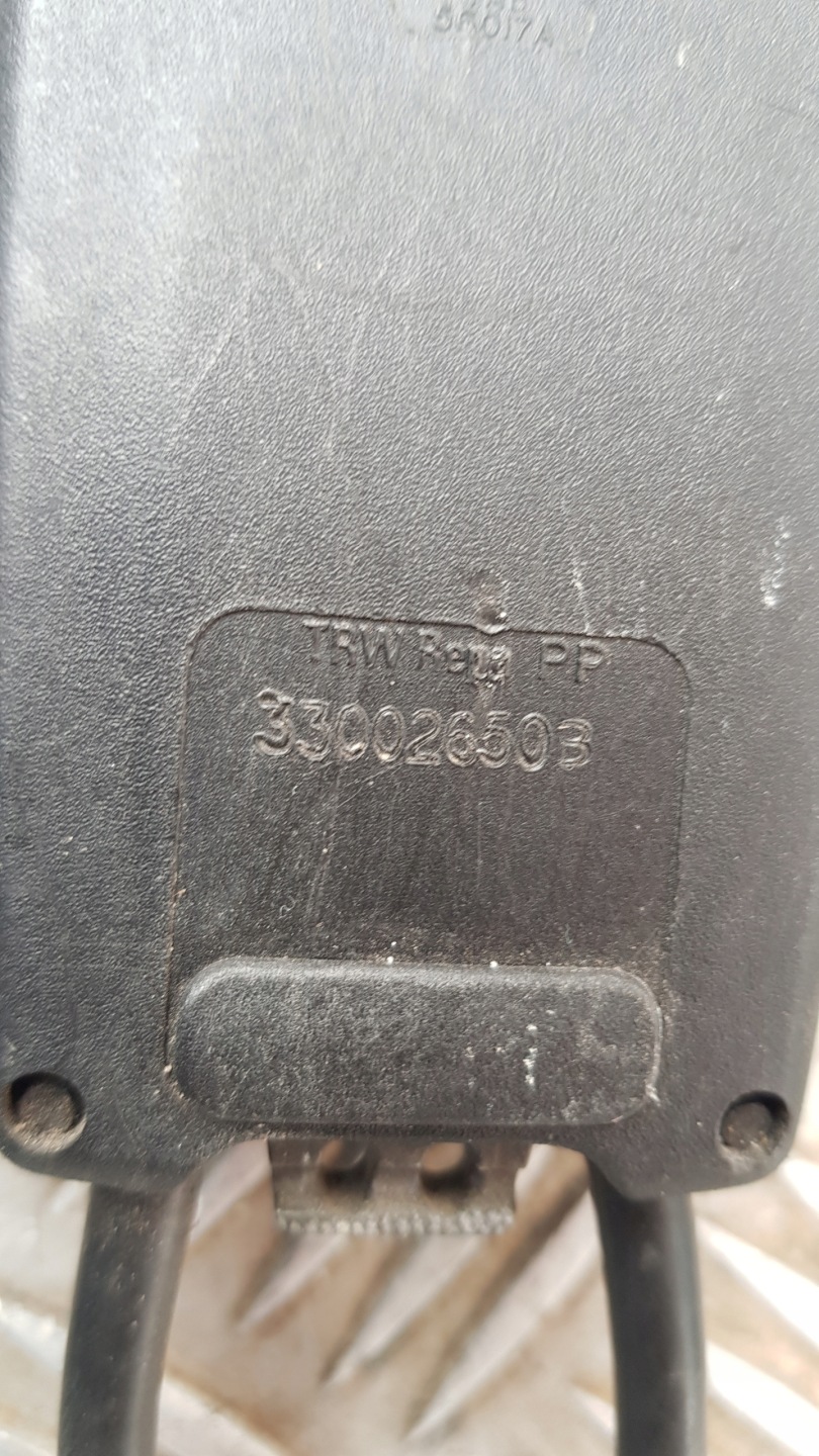MERCEDES W220 Gurten Sicherheits SPINKA heck
