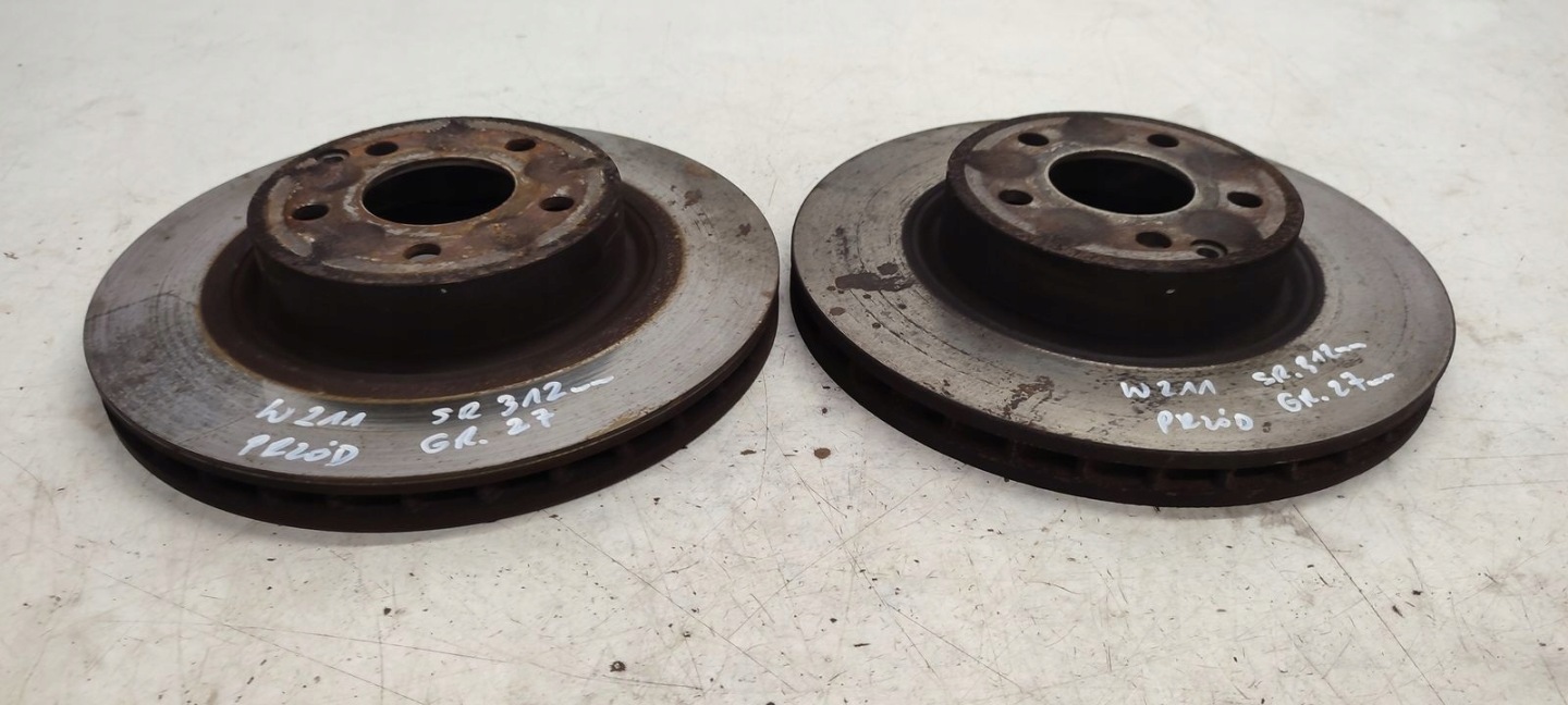 disc brake front Mercedes W211 3,0 CDI V6