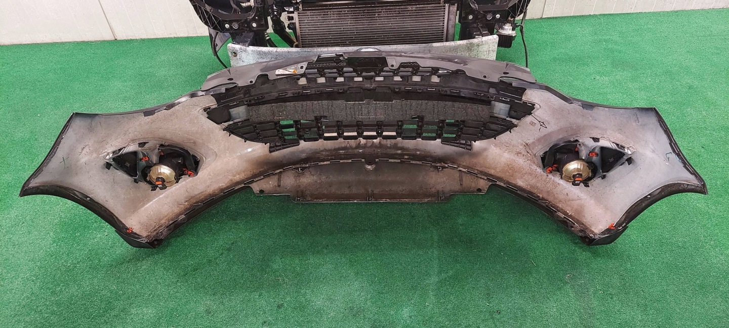 bumper front complete OPEL CORSA D LIFT OPC LINE LAK: Z22C