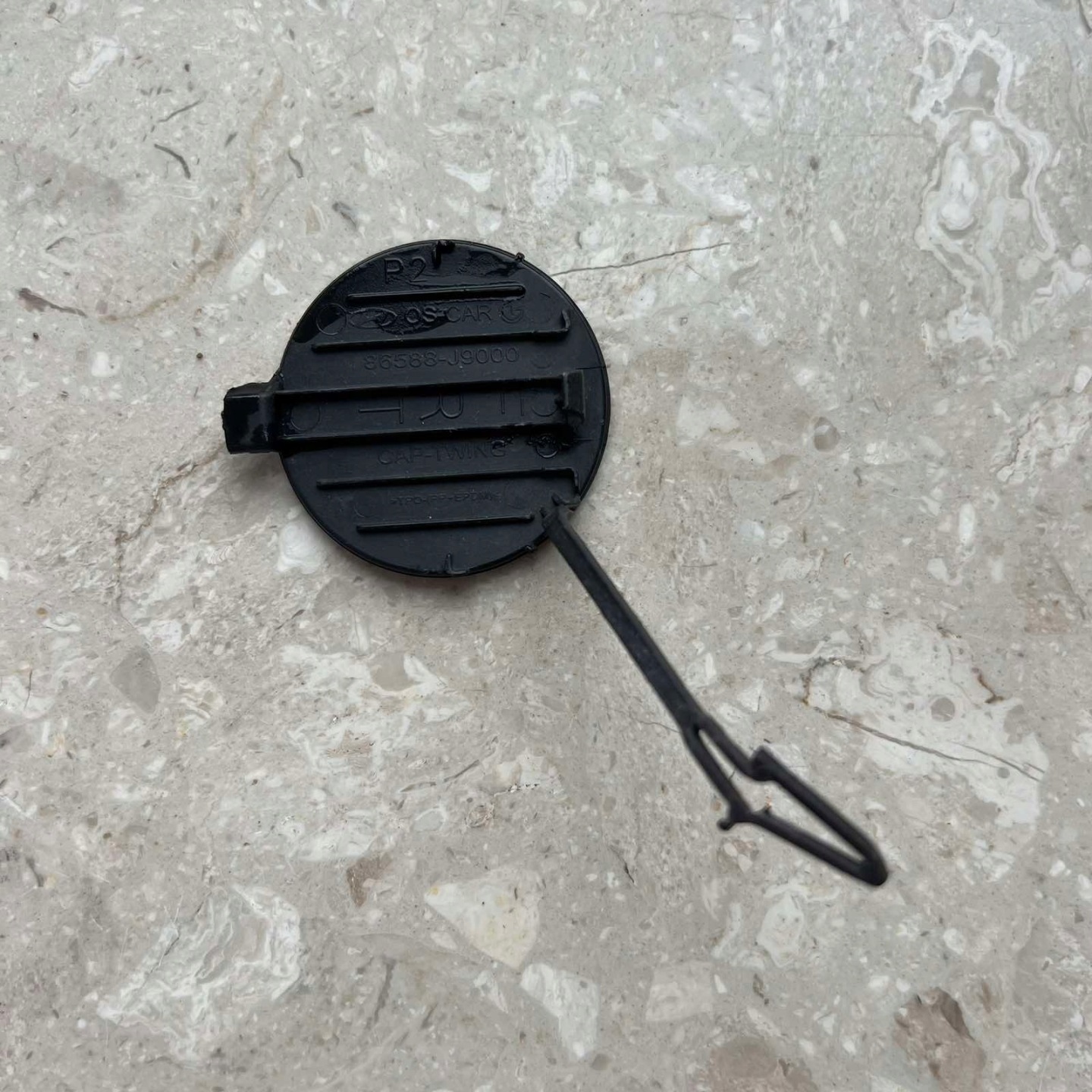 Hyundai Kona and 2017–2020 towing hook cap bumper front 86588-J9000