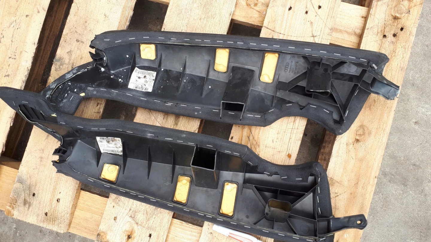 A6 C7 4G side KANAPY rear part left right leather 2X