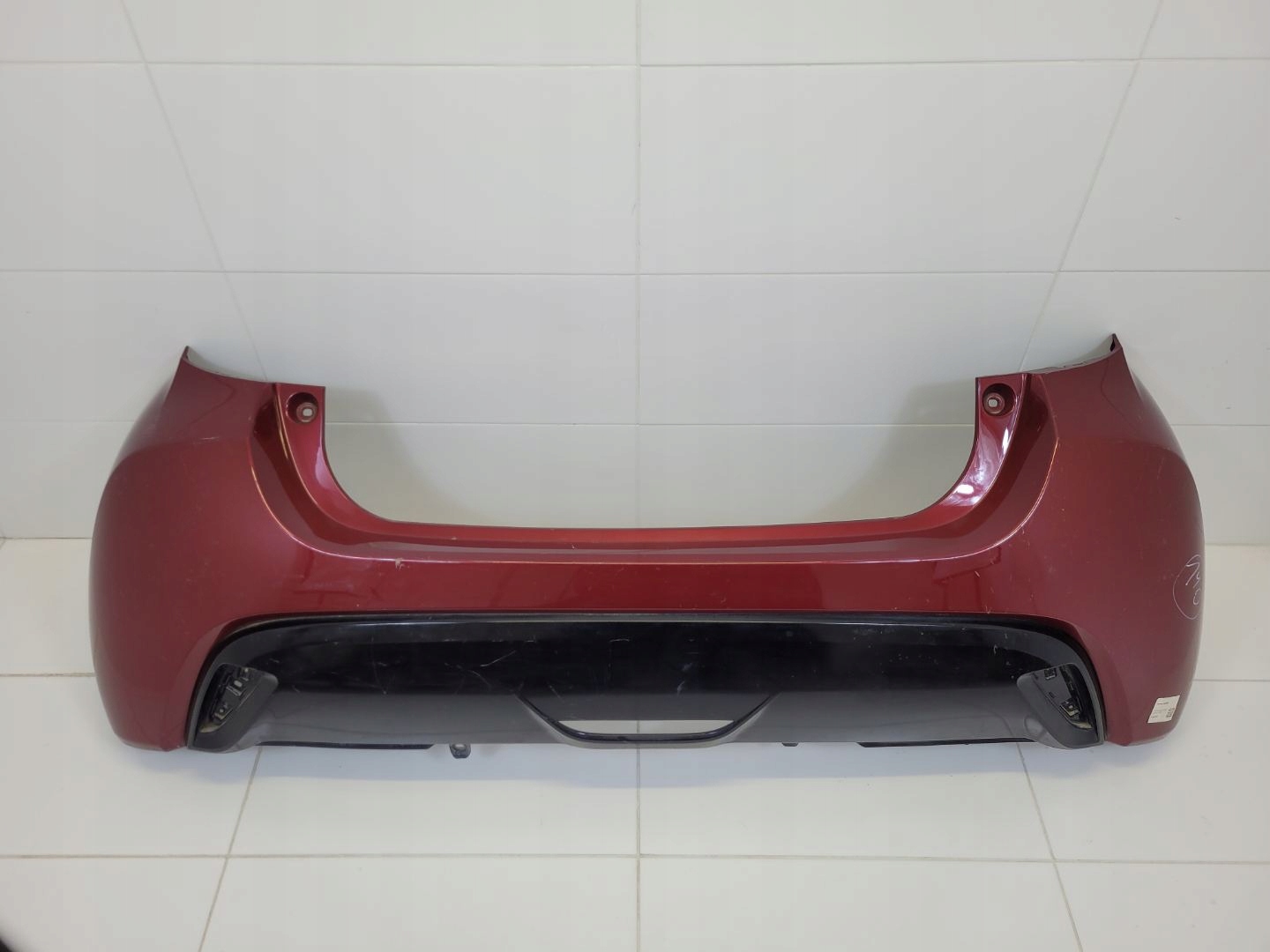bumper rear Toyota Yaris 3 XP130 2nd facelift 2018