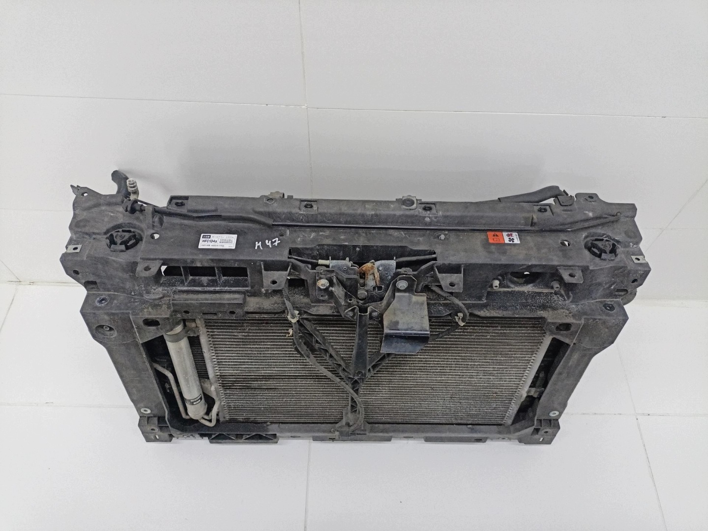 support panel for radiators pillar iron Mazda 3 2 BL 2010 6130307100