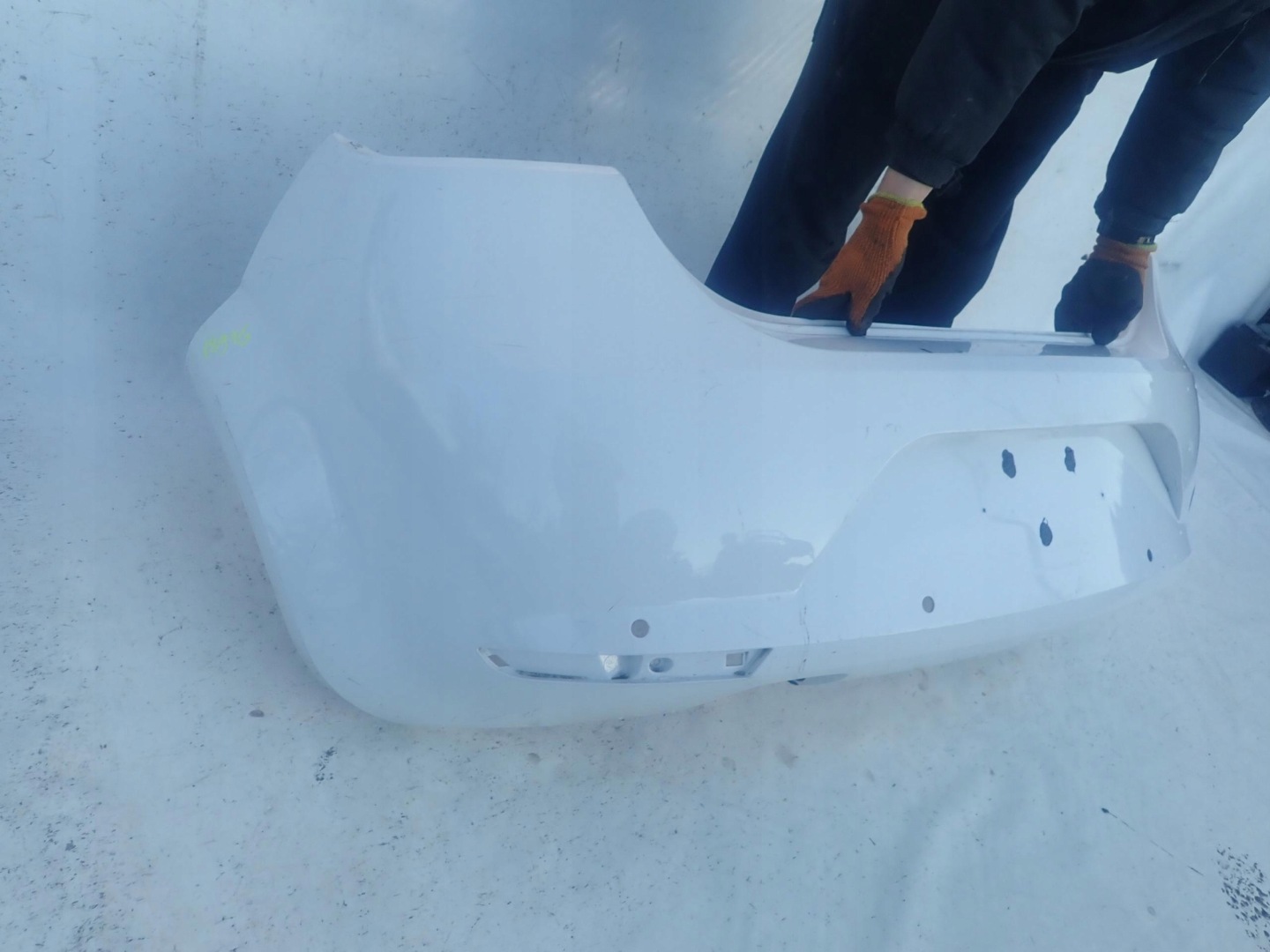 SEAT LEON II 05-09 bumper rear part rear PDC