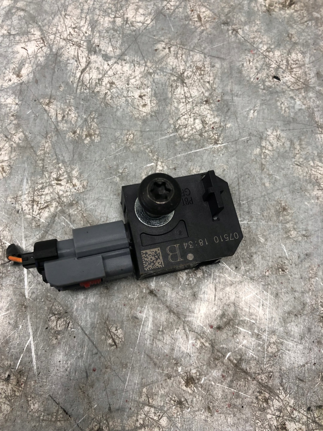 impact sensor OPEL MERIVA B 13502577
