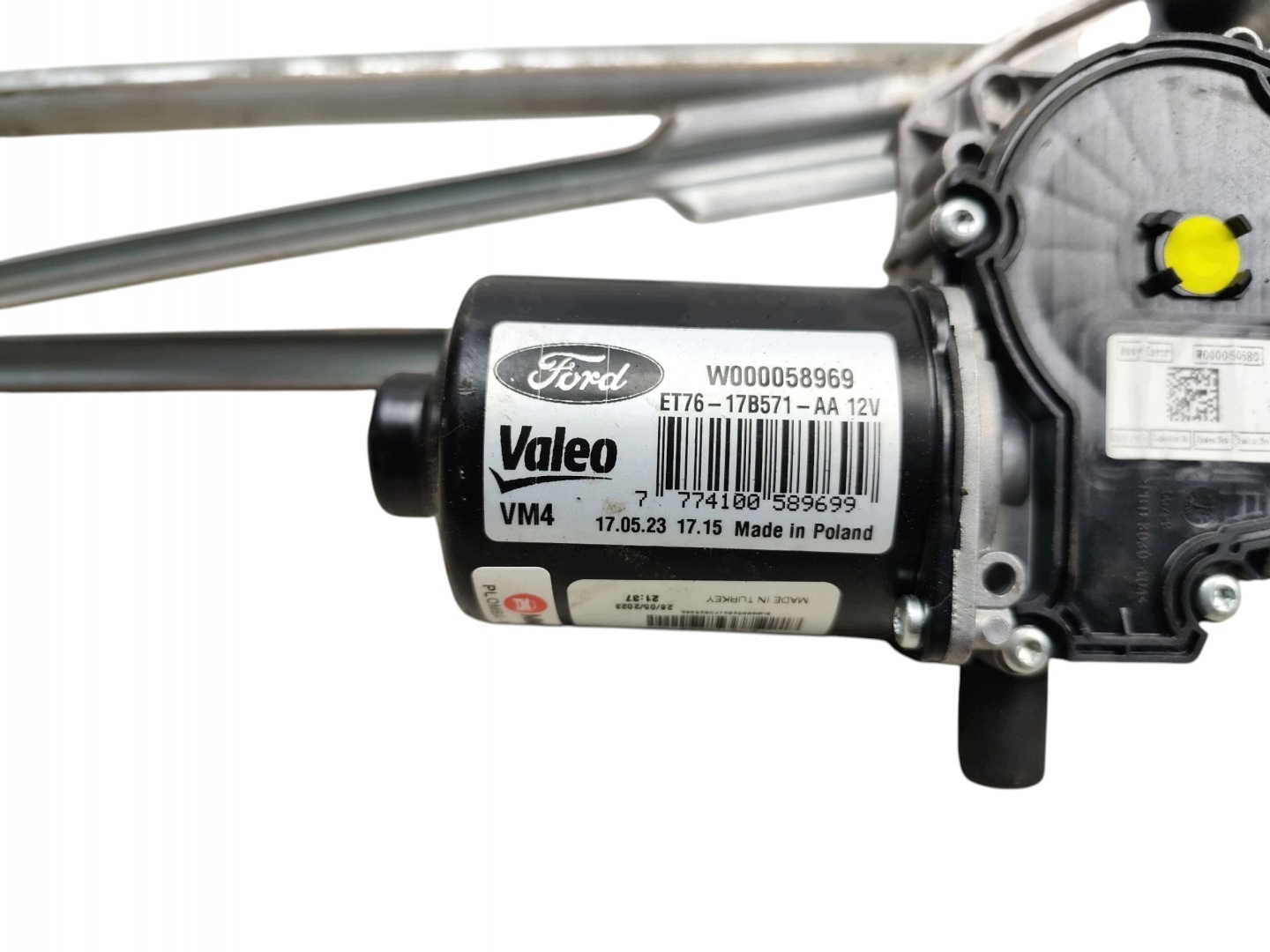 Mécanisme Micro moteur Essuie glaces Avant FORD TRANSIT COURIER et ET76-17B571-AA