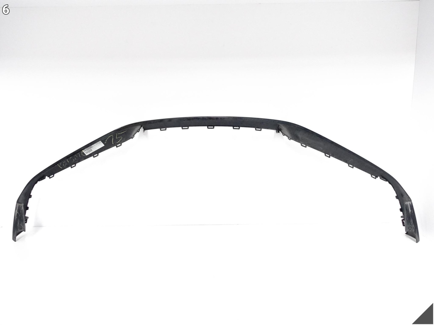 PORSCHE 911 992 TURBO S 20- SPOILER moulding W bumper accessories front