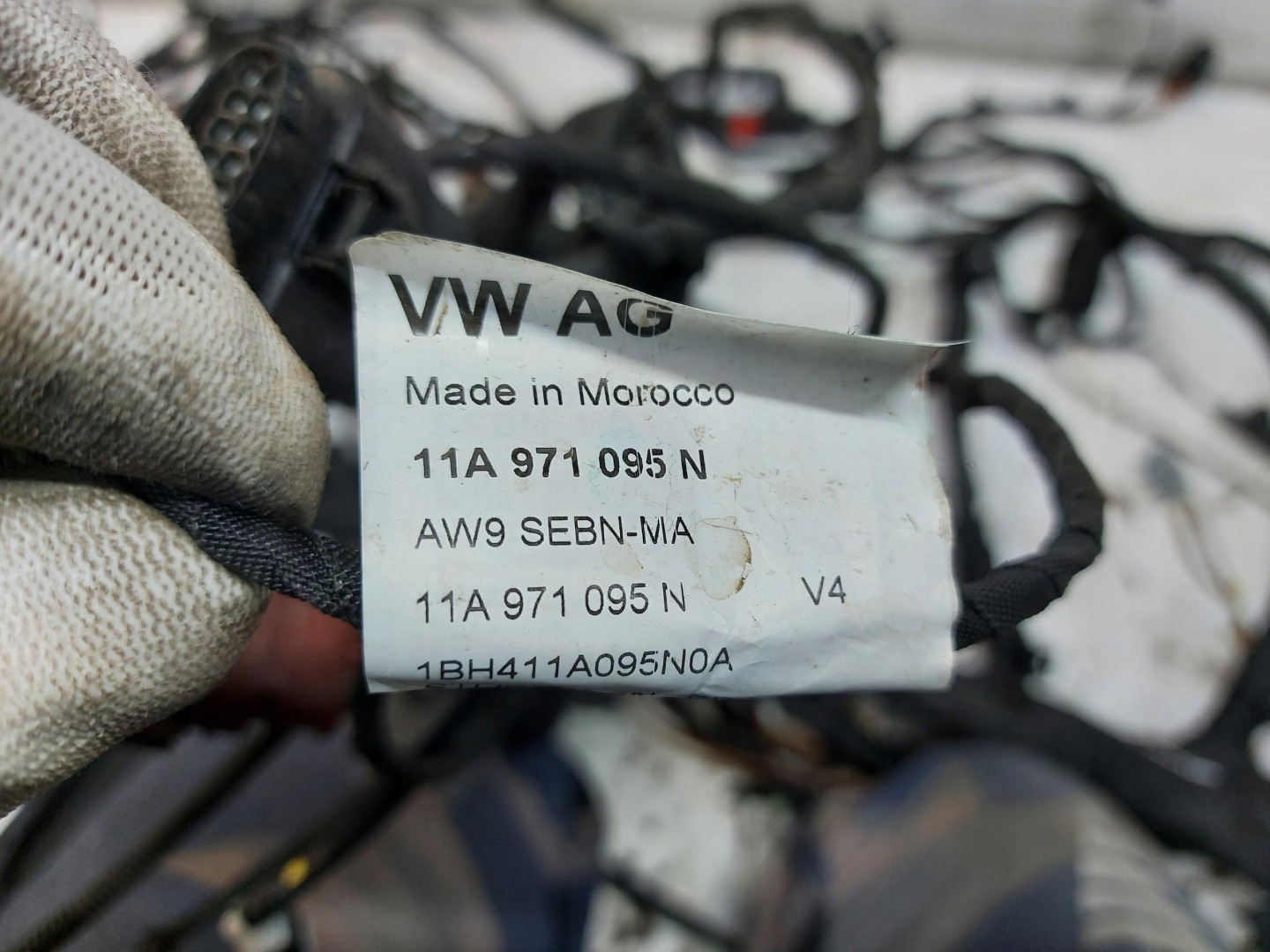 VW ID4 11A , 2024r SUV 5D bundle wiring KOMORY 11A971095N-JLK01