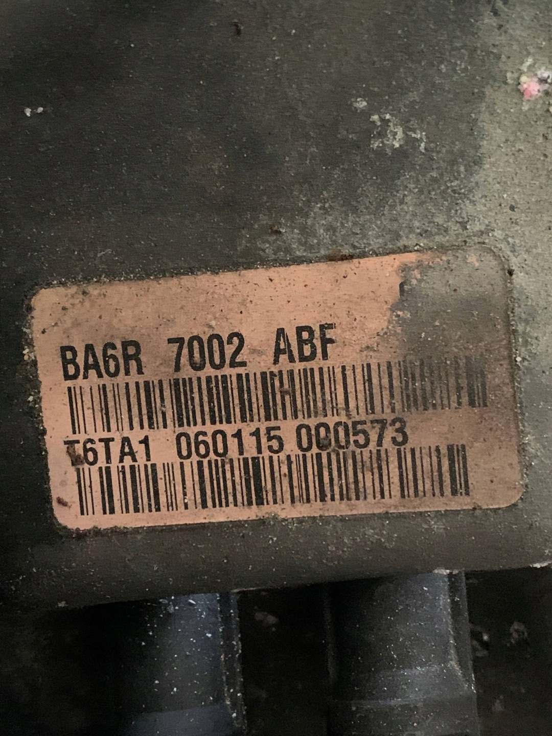 CAMBIO BA6R-7002-ABF manuale 5B FORD B-MAX (12-17)1.5TDCI 131 TYS