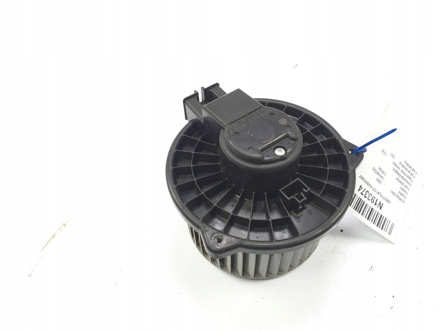 fan cab 272700-0120 DAIHATSU SIRION