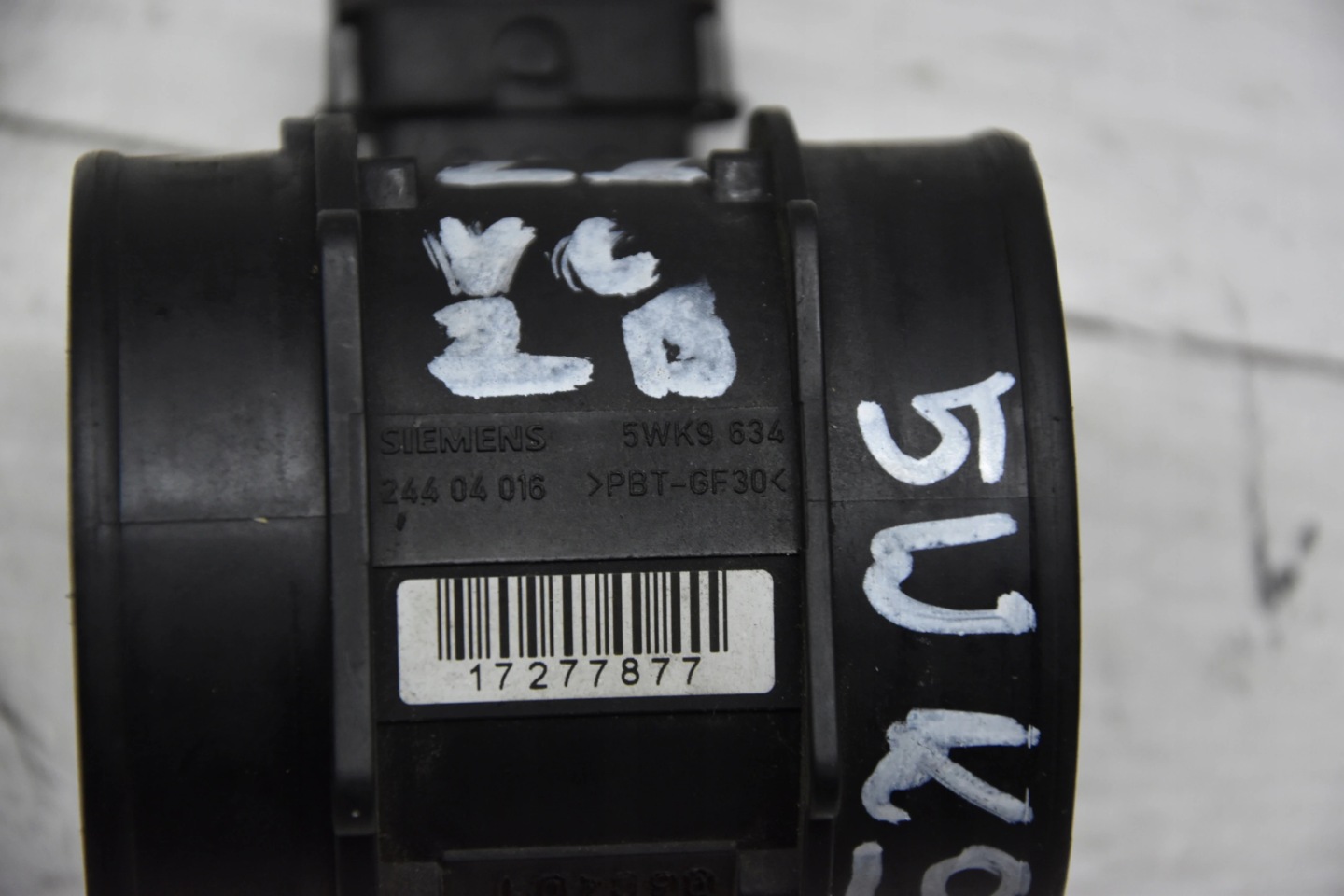 flow meter OPEL VECTRA C 2.2 5WK9634