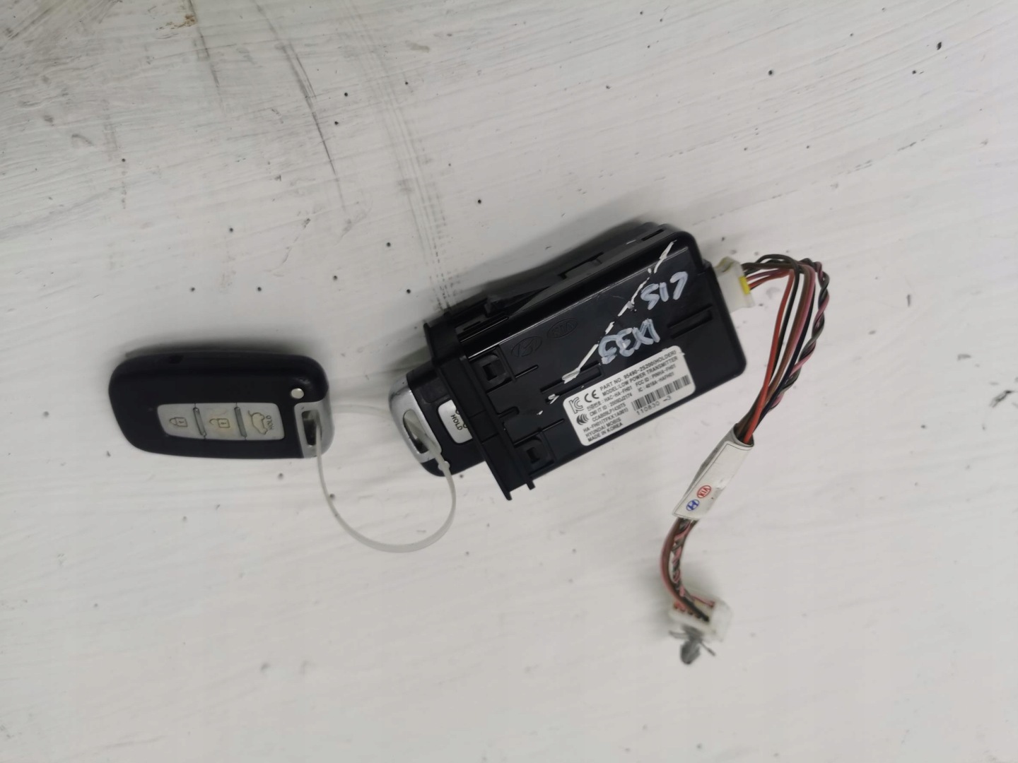 ignition key HYUNDAI IX35 10-15 95490-2S200