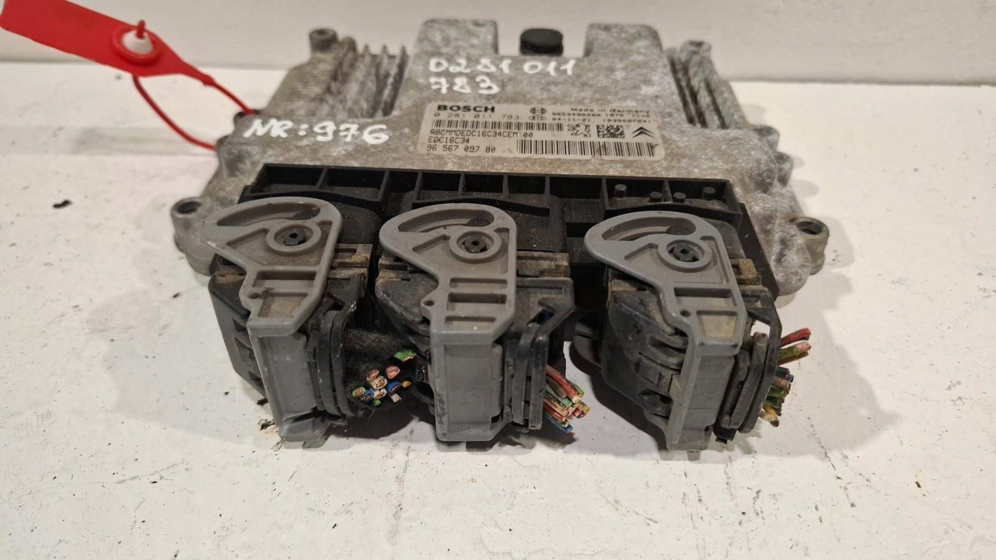 control unit of the engine computer 0281011783 Peugeot Citroen 1.4 HDI