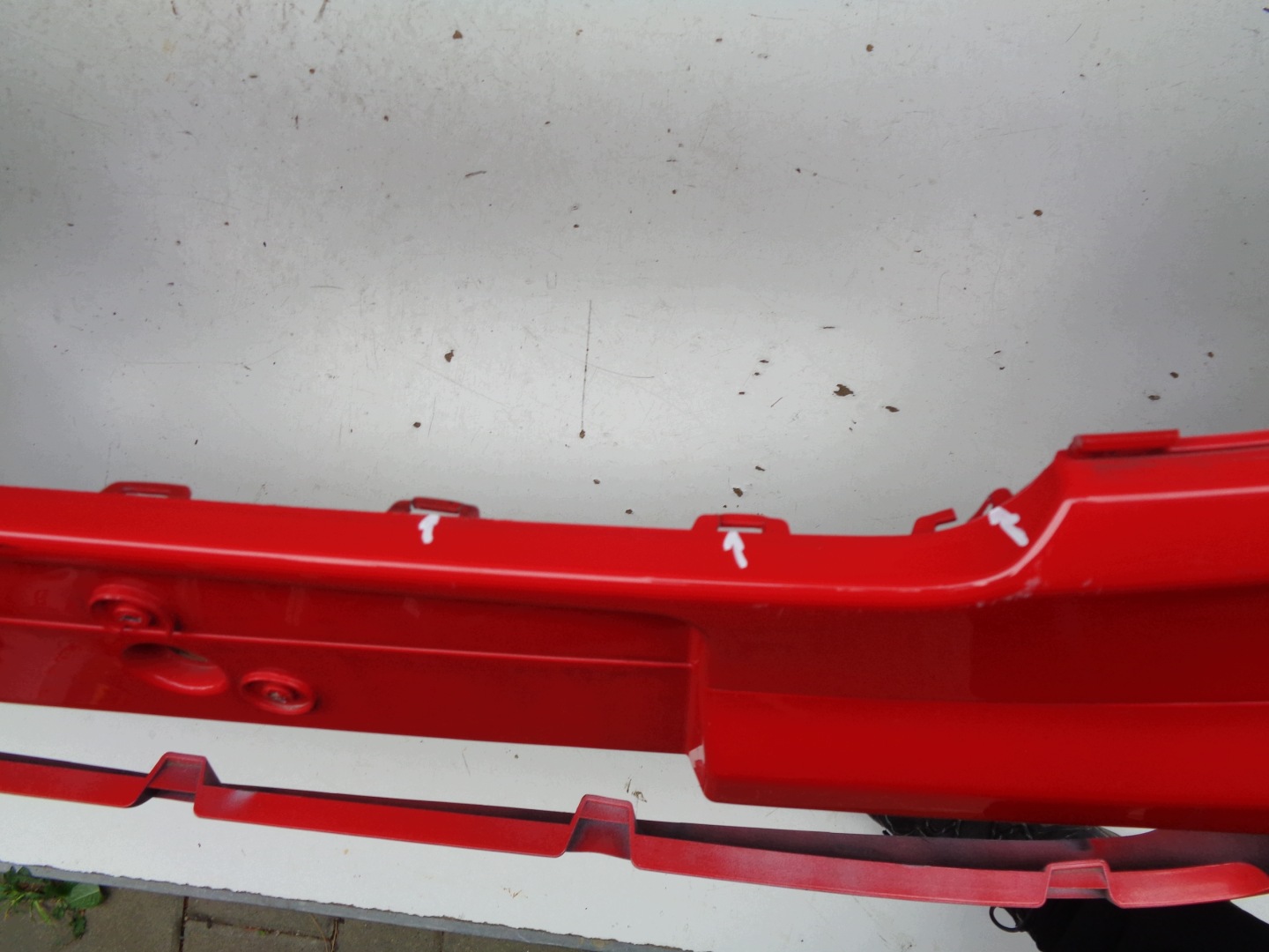 front bumper FORD TRANSIT CUSTOM 18- LIFT NR 53462