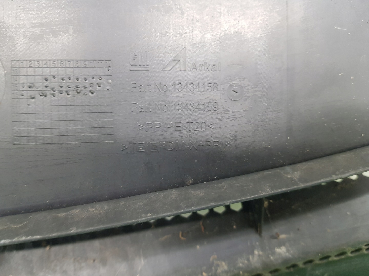 torpedo OPEL CORSA E 13434158
