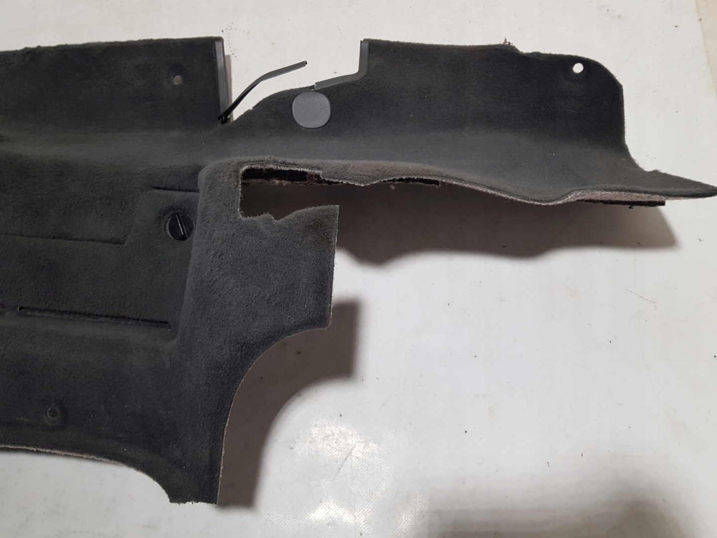 MERCEDES SL R230 W230 mats boot upholstery left