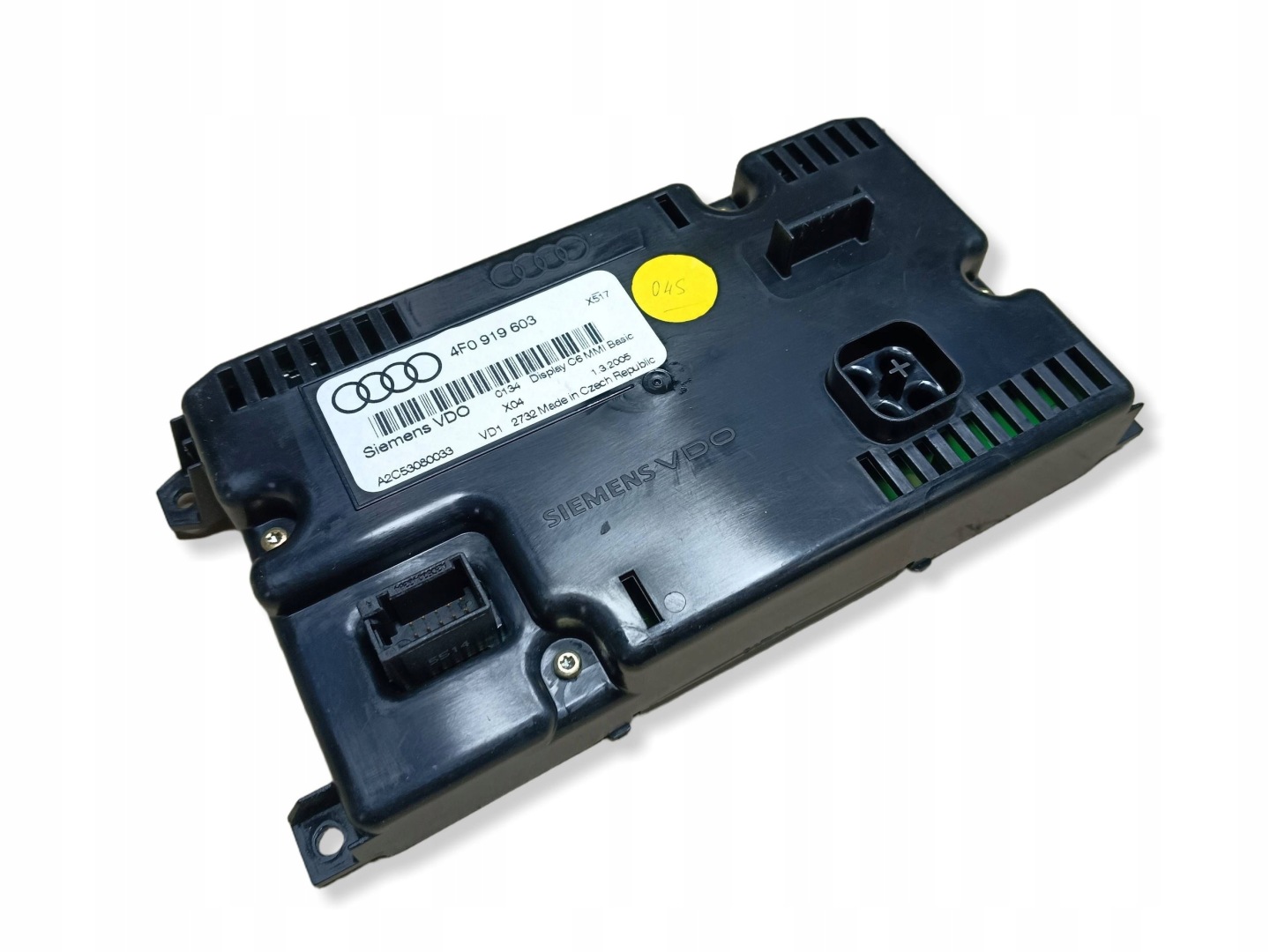 display ľavá strana Audi A6 S6 C6 4F 4F0919603