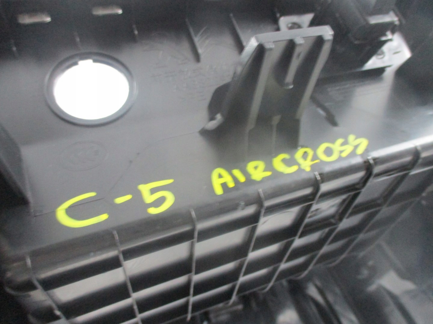 frame changes of the gear TUNEL CITROEN C5 AA38229300