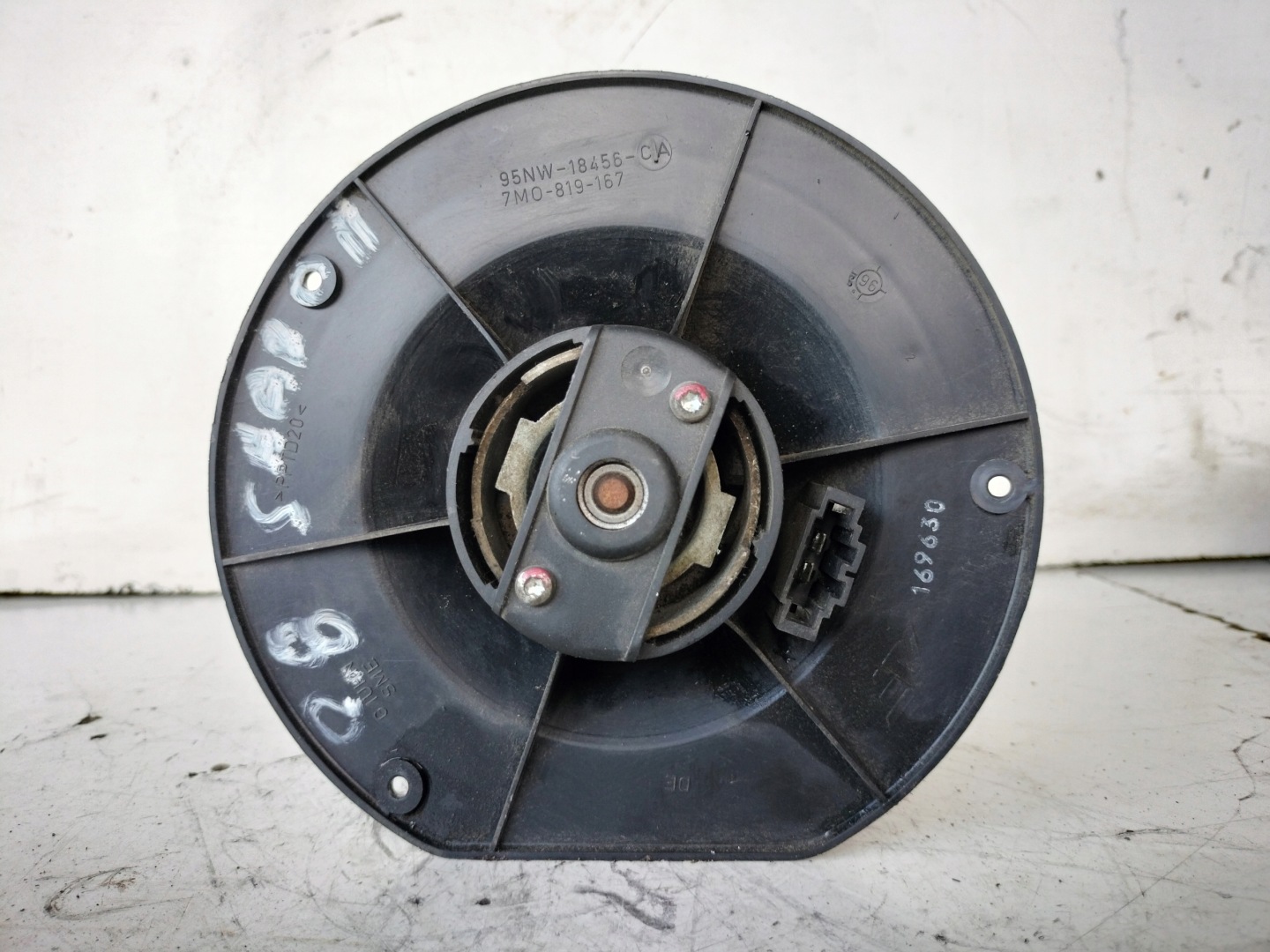 VW SHARAN e riscaldamento BOCCHETTE 7M0819167