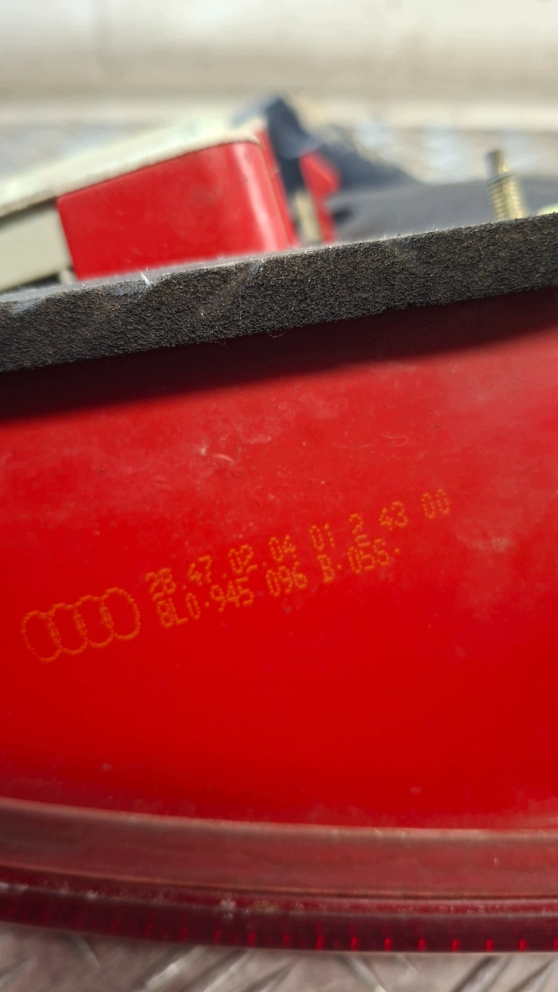 light right rear part AUDI A3 8L LIFT