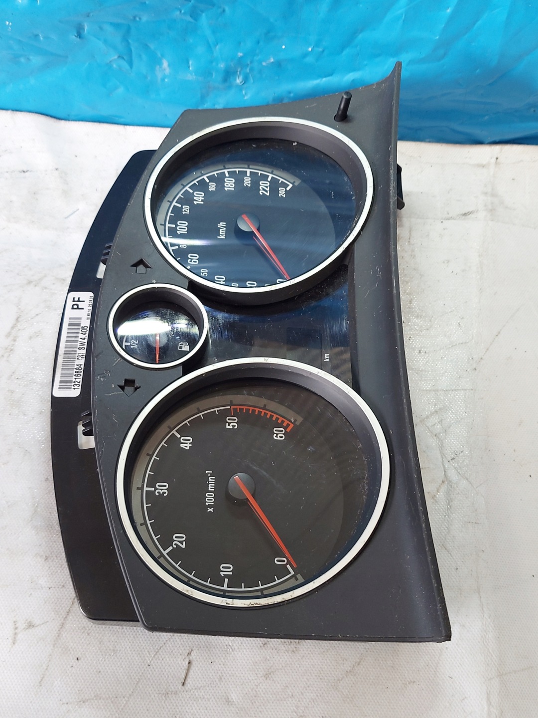 dials clock ZAFIRA B 1.9 CDTI 1321664