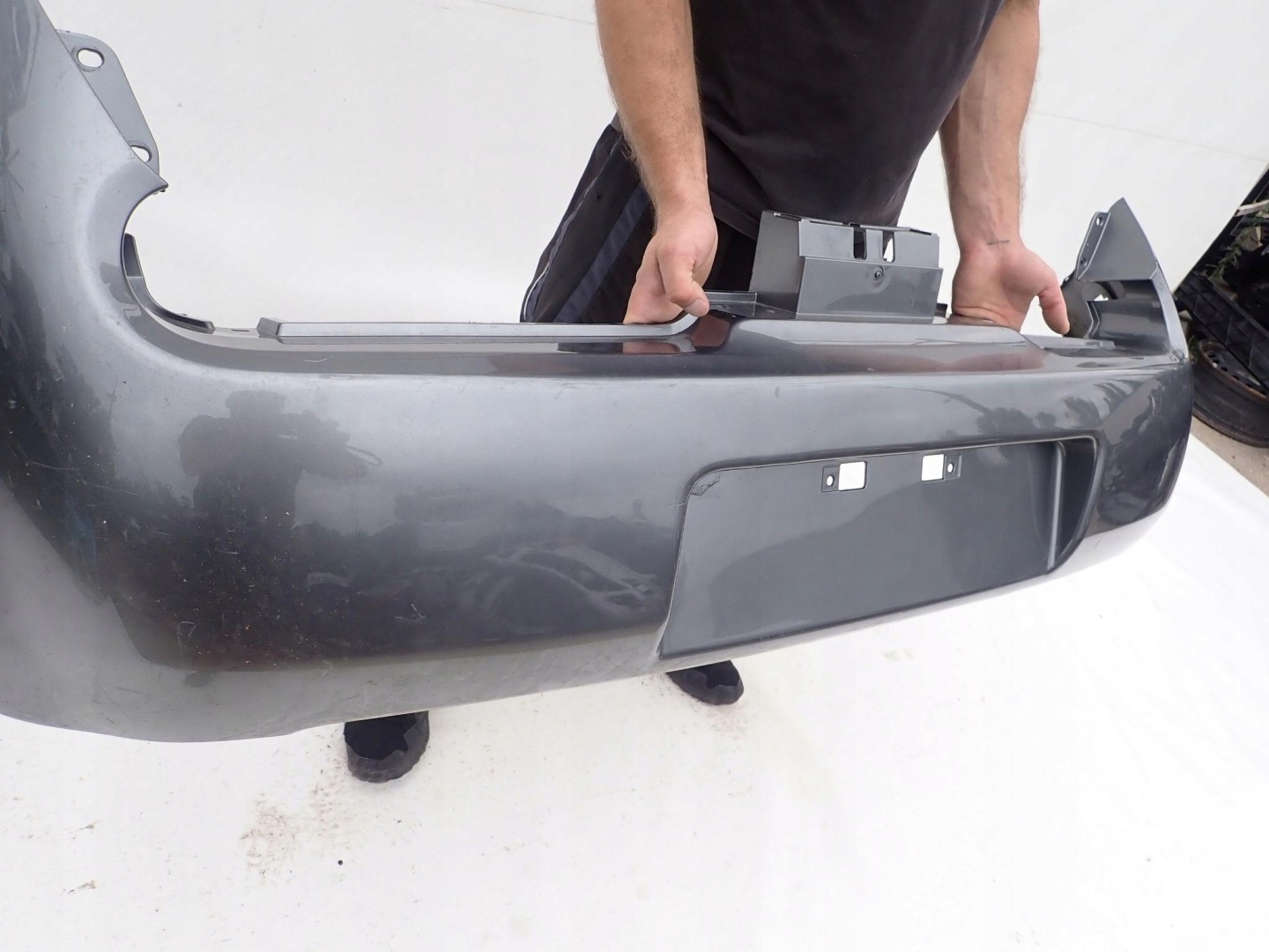 NISSAN CUBE III 3 09-14 bumper rear part rear