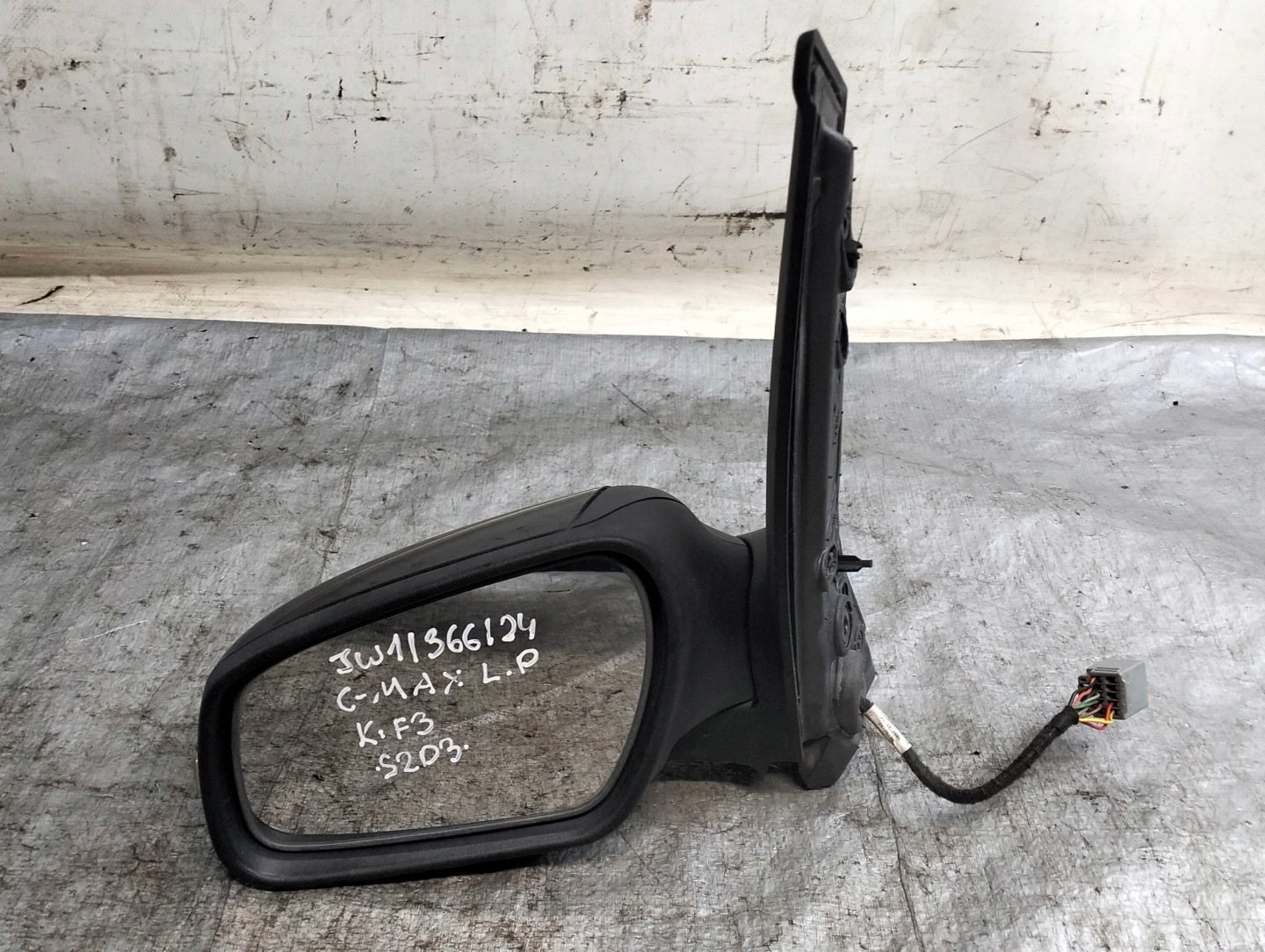 mirror left front electrics 7PIN FORD C-MAX 05r K:F3 OE 3007741