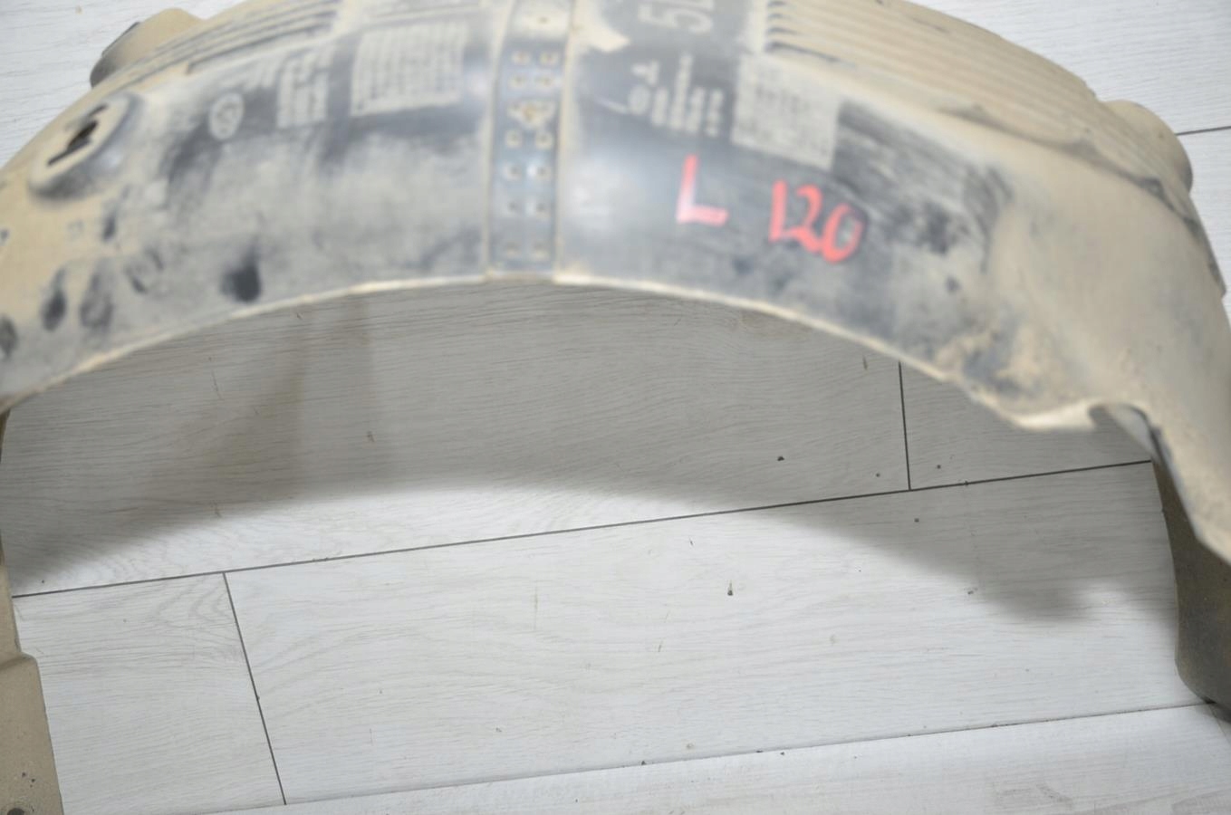 mudguard left rear part Hyundai i20 II lift 5d