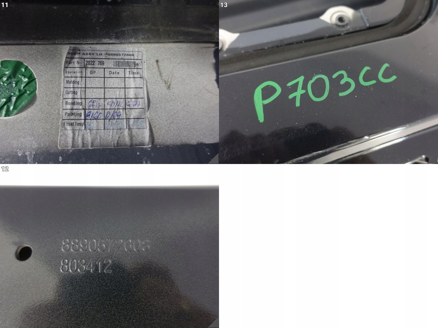 LOTUS EMIRA 22- door DOOR left front 8890572608
