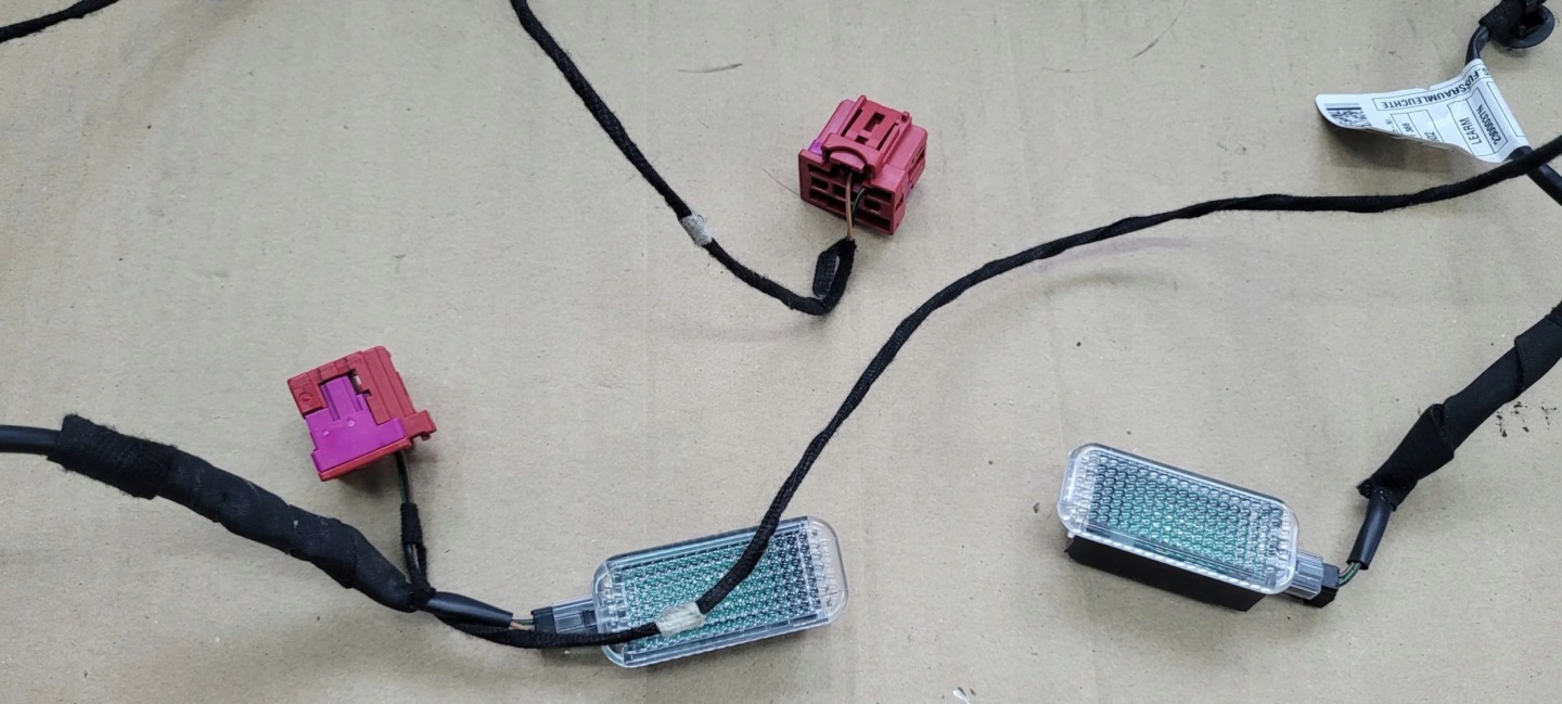 A6 C7 4G bundle wiring seats front diodes LED 4E0945415A
